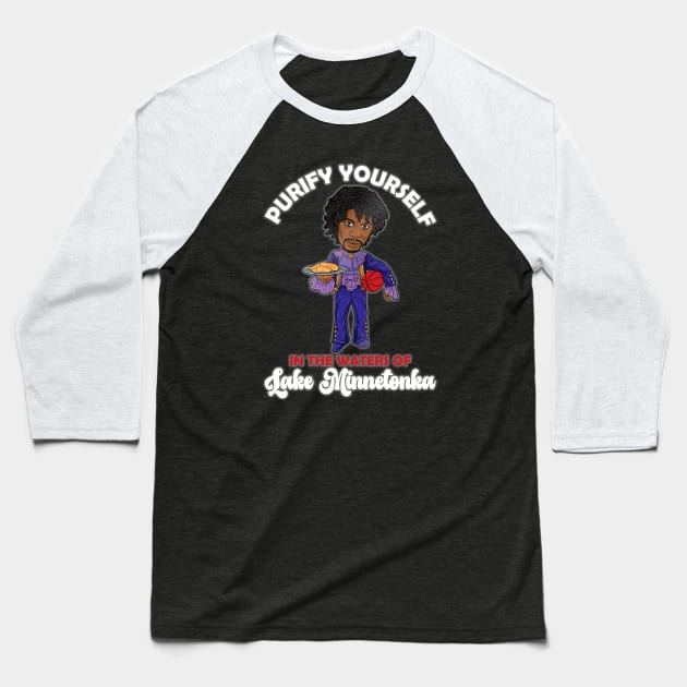 Lake Minnetonka Chappelle Show Baseball T-Shirt by DEMONS FREE